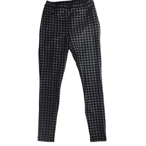 Topshop Plaid Leggings Pants size 6